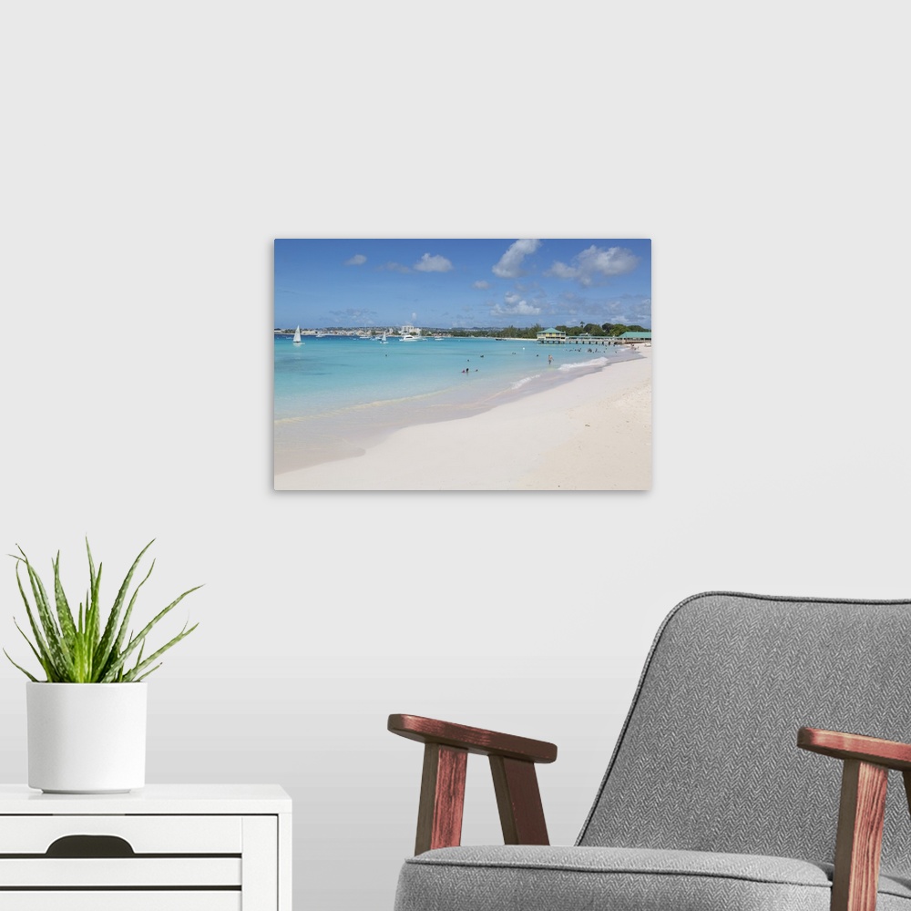 A modern room featuring Brownes Beach, Bridgetown, St. Michael, Barbados, West Indies, Caribbean, Central America