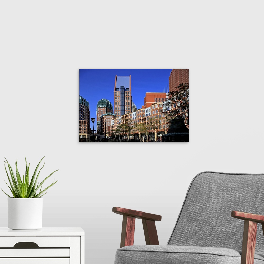 A modern room featuring Business District in The Hague, South Holland, Netherlands