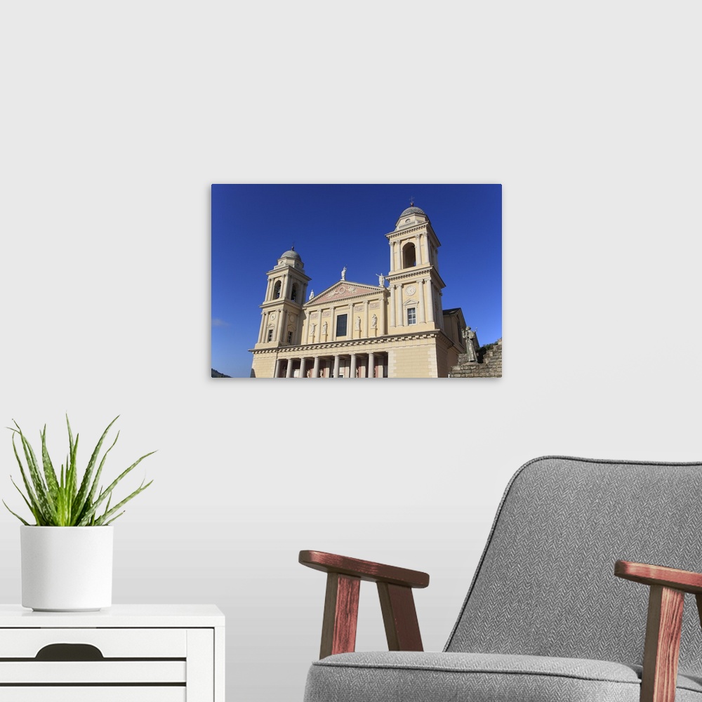 A modern room featuring Cathedral, Old Town, Parasio, Porto Maurizio, Imperia, Liguria, Italian Riviera, Italy, Europe