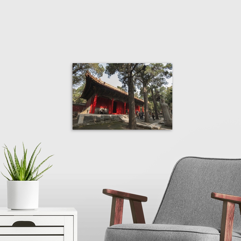 A modern room featuring Confucius Forest and Cemetery, Qufu, Shandong province, China