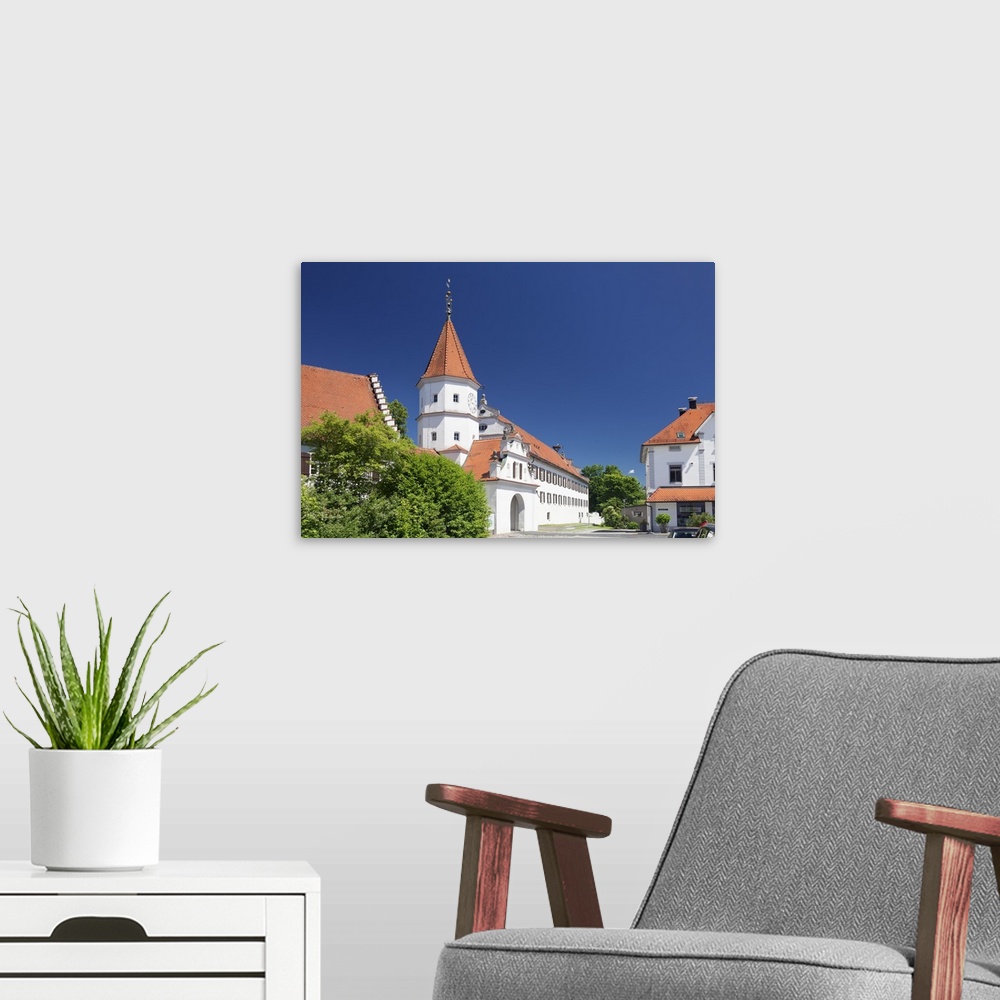 A modern room featuring Monastery Schussenried, Bad Schussenried, Upper Swabian Baroque Route, Upper Swabia, Baden-Wurtte...