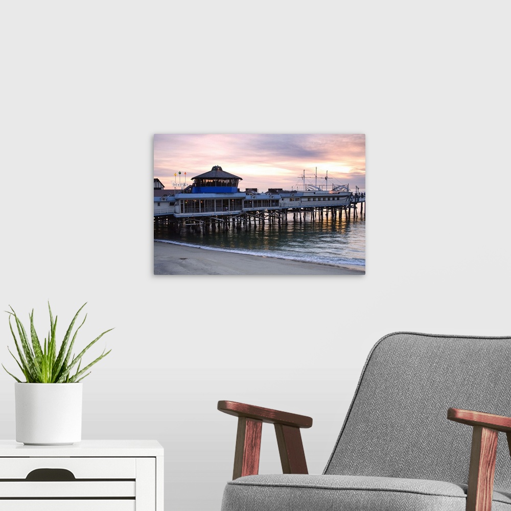 A modern room featuring Pier, Redondo Beach, California