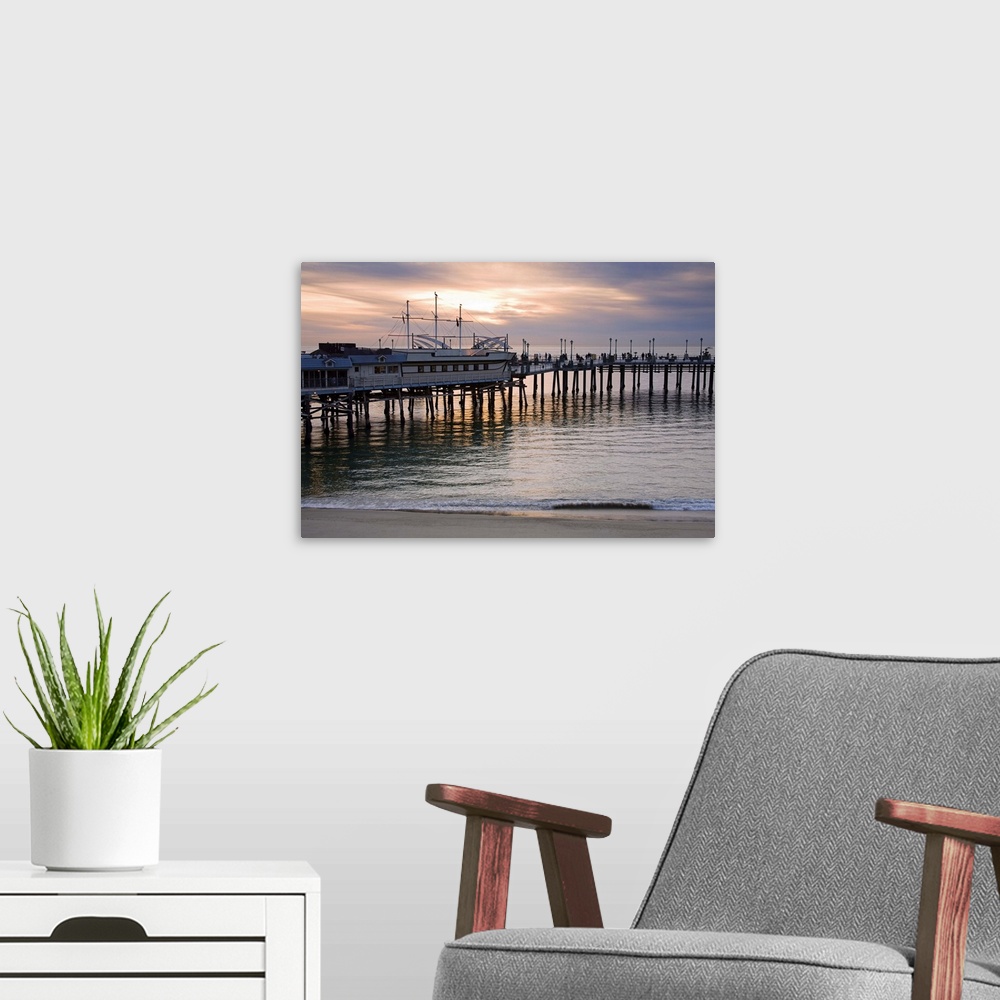 A modern room featuring Pier, Redondo Beach, California