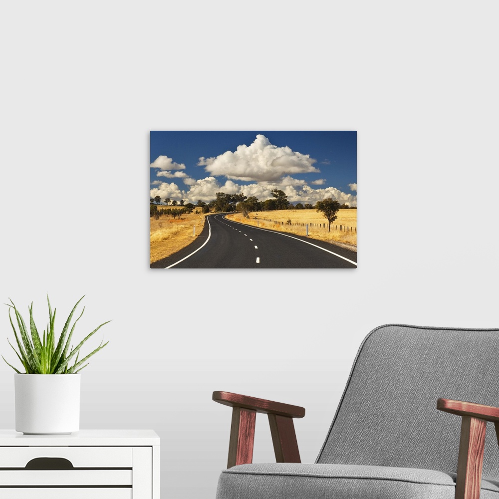 A modern room featuring Road, near Armidale, New South Wales, Australia, Pacific