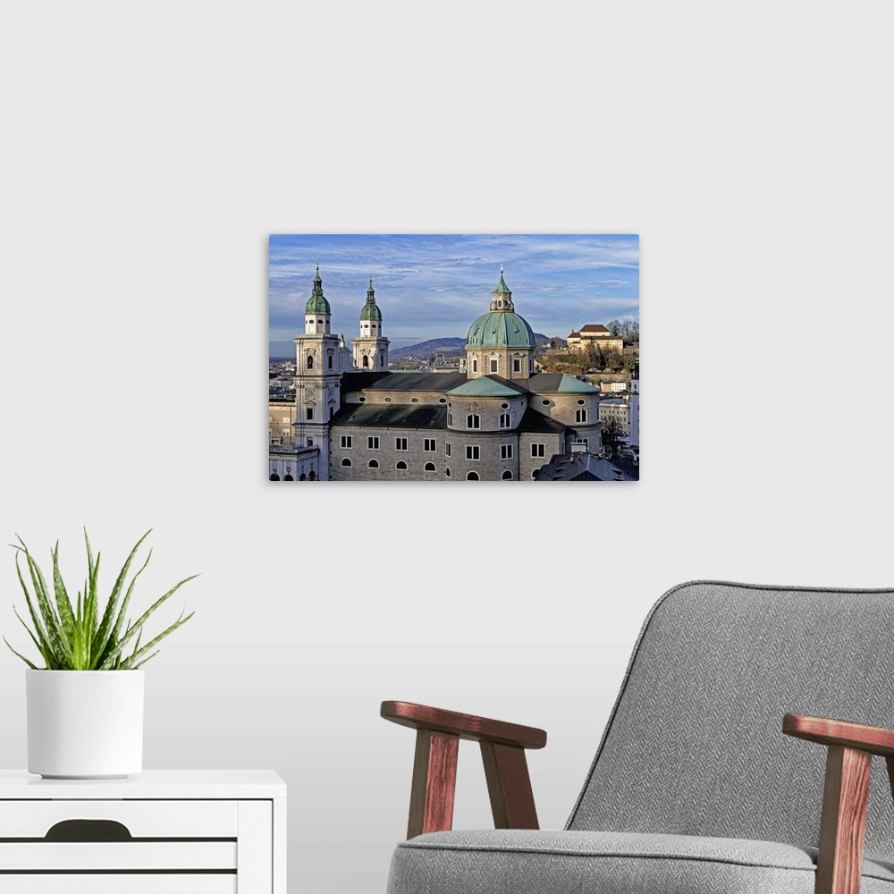 A modern room featuring Salzburg Cathedral, Salzburg, Austria