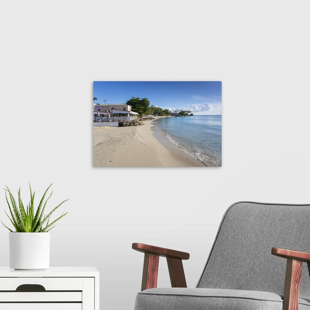 A modern room featuring The Beach, Speightstown, St. Peter, Barbados, West Indies, Caribbean, Central America