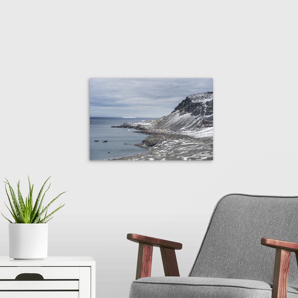 A modern room featuring View over Coronation Island, South Orkney Islands, Antarctica, Polar Regions