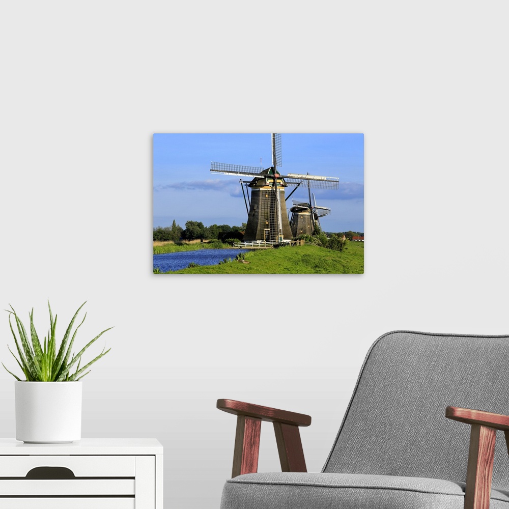 A modern room featuring Windmills of Leidschendam, South Holland, Netherlands
