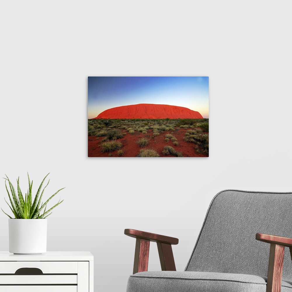 Uluru (Ayers Rock) At Sunrise, Framed Wall Canvas Big | Canvas Prints, Peels Australia Prints, Art, Great Wall