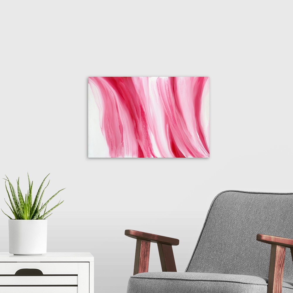 A modern room featuring Peppermint Swirl