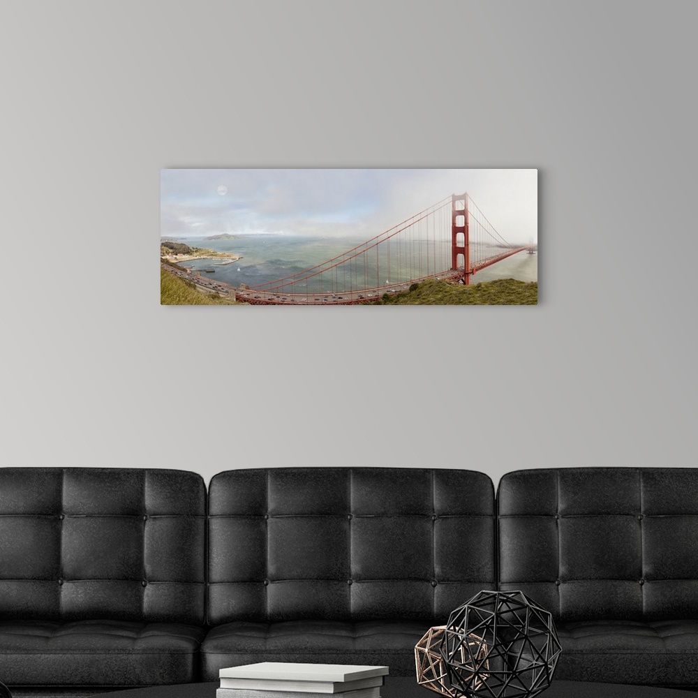A modern room featuring Golden Gate Panorama, San Francisco, California