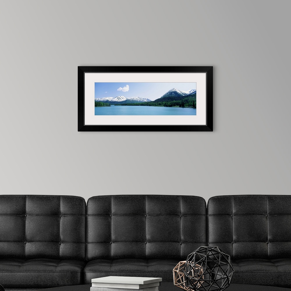A modern room featuring Alaska, Kenai River