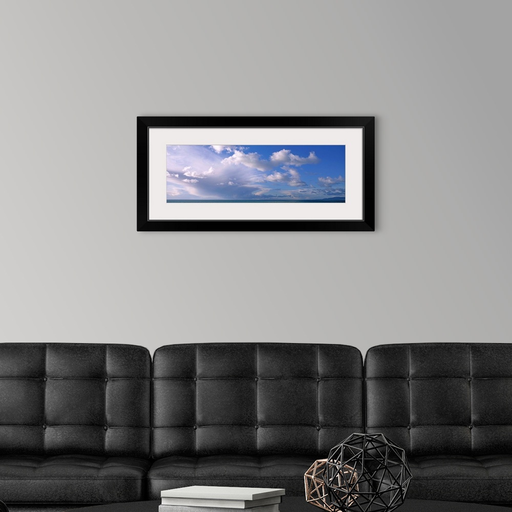A modern room featuring California, Pacific Ocean, Montara, View of clouds over water