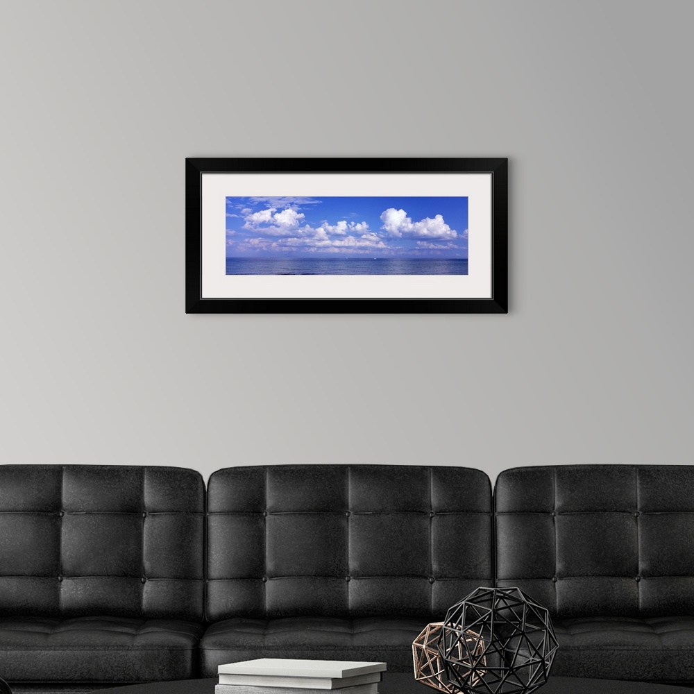 A modern room featuring Clouds over the sea, Tampa Bay, Gulf Of Mexico, Anna Maria Island, Manatee County, Florida