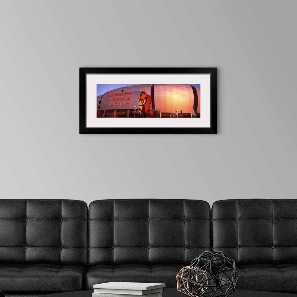 A modern room featuring Facade of a stadium University of Phoenix Stadium Glendale Phoenix Arizona