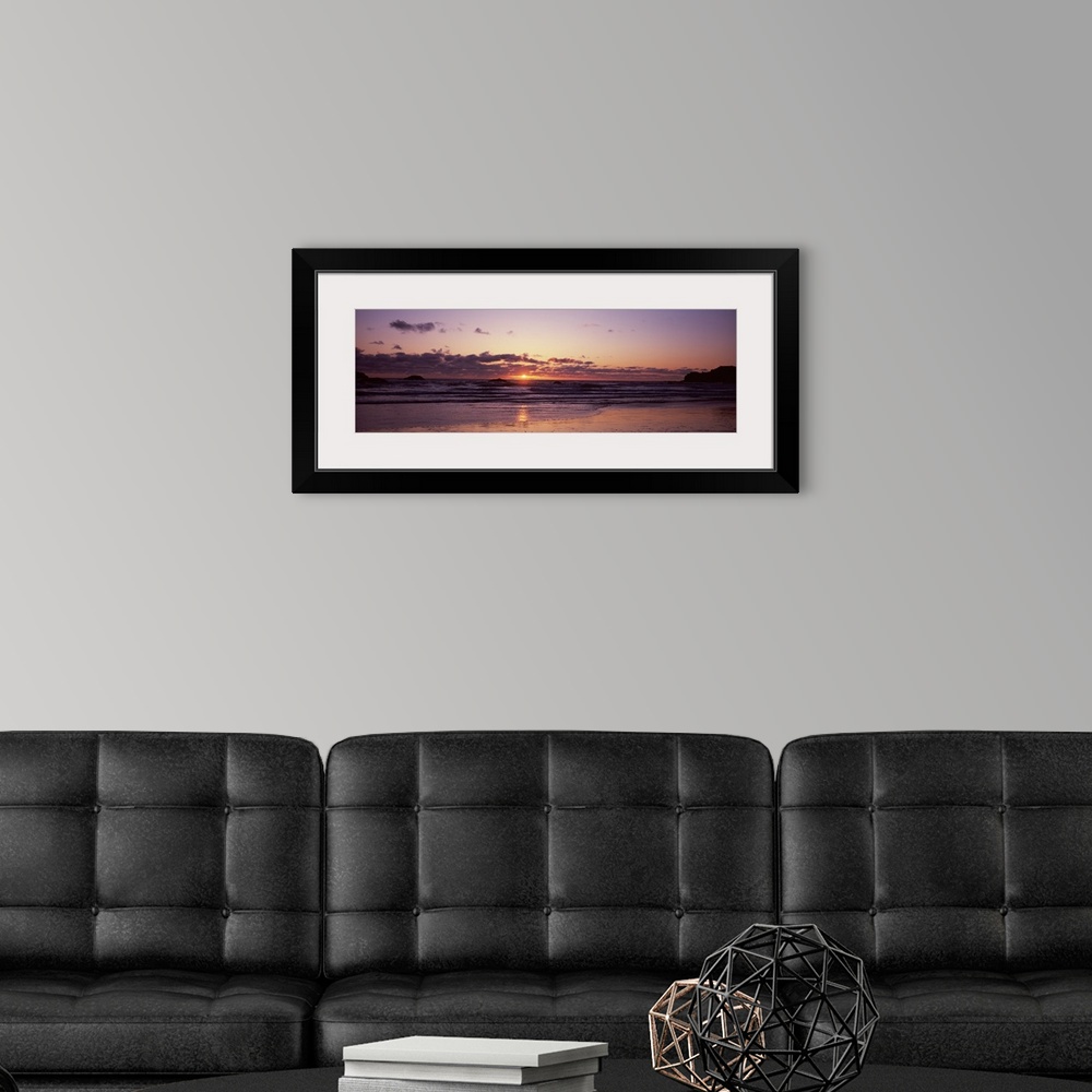 A modern room featuring Ocean at sunset Bandon Beach Bandon Coos County Oregon
