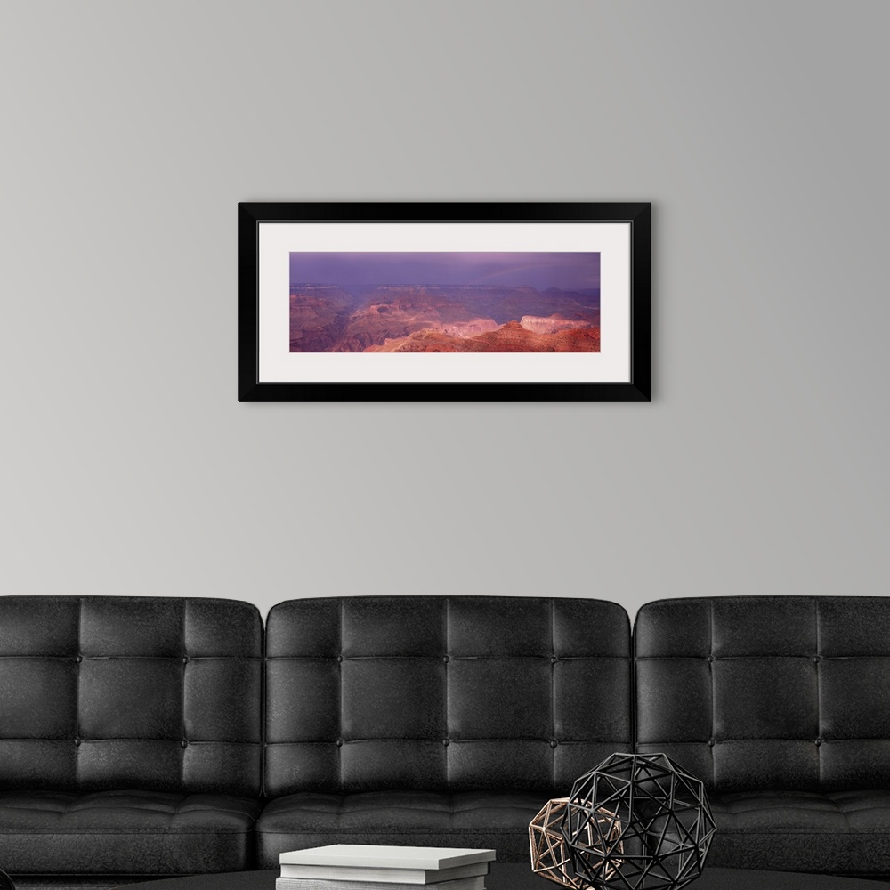 A modern room featuring Rainbow  Sunrise at S Rim Grand Canyon Nat'l Park   AZ