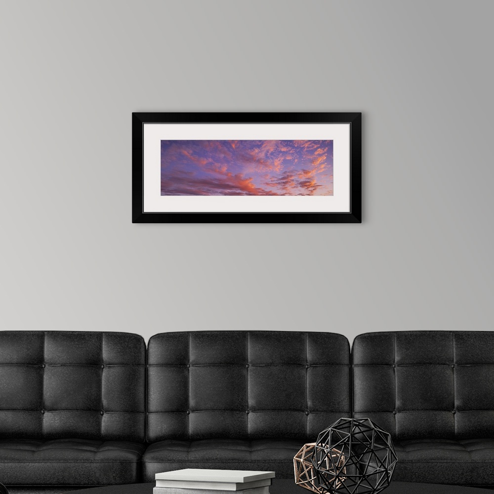 A modern room featuring Sunrise w/Clouds Carefree AZ