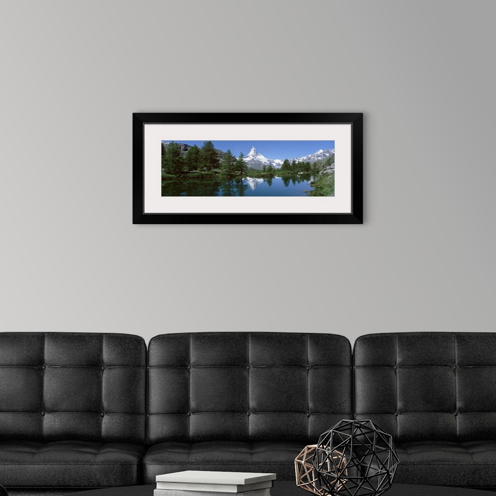 A modern room featuring Switzerland, Zermatt, Matterhorn