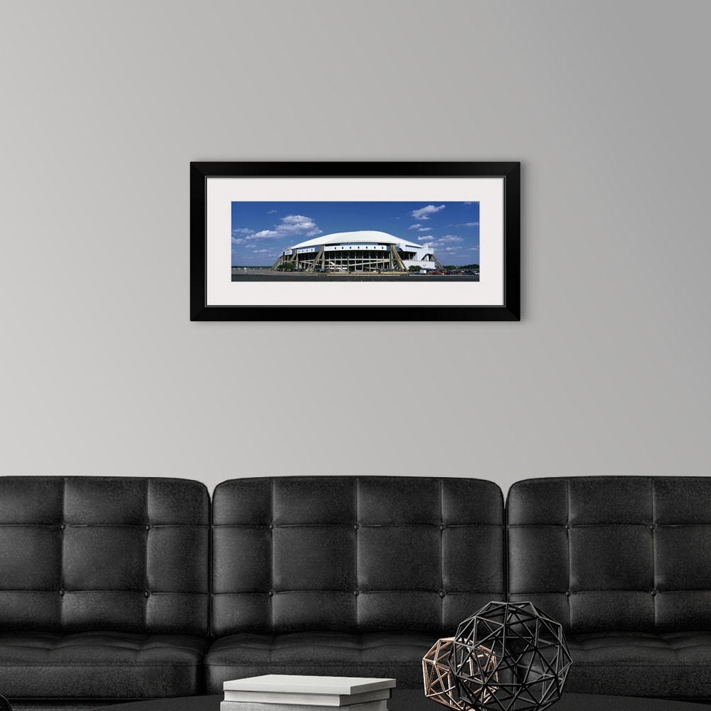 A modern room featuring Texas Stadium
