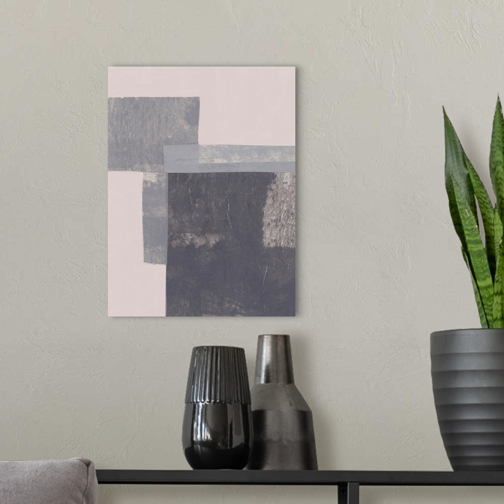 A modern room featuring Gray Blocks #2