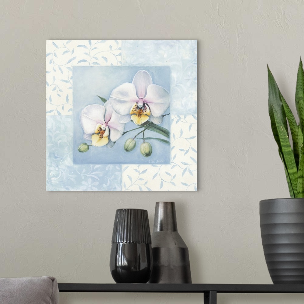 A modern room featuring Orchid II