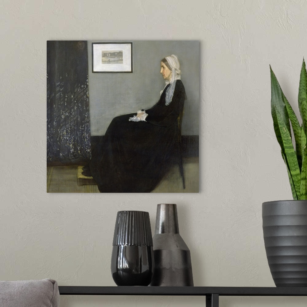 Arrangement in Grey and Black No.1, Portrait of the Artists Mother Wall ...
