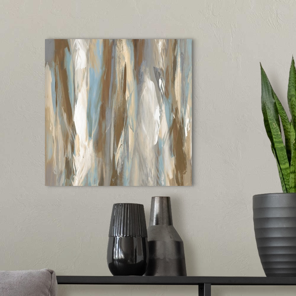 A modern room featuring Abstract Blend V