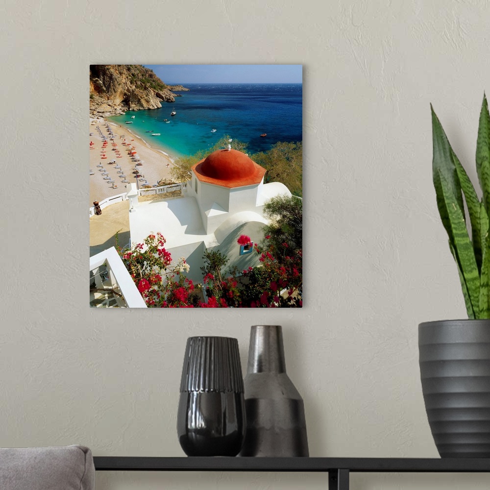 A modern room featuring Greece, Dodecanese, Karpathos, Kira Panagia Beach