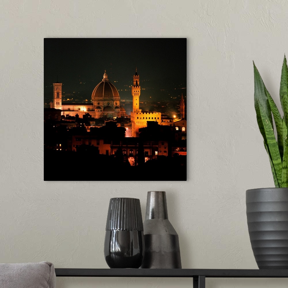 A modern room featuring Italy, Florence, Old town, Cathedral and Palazzo Vecchio