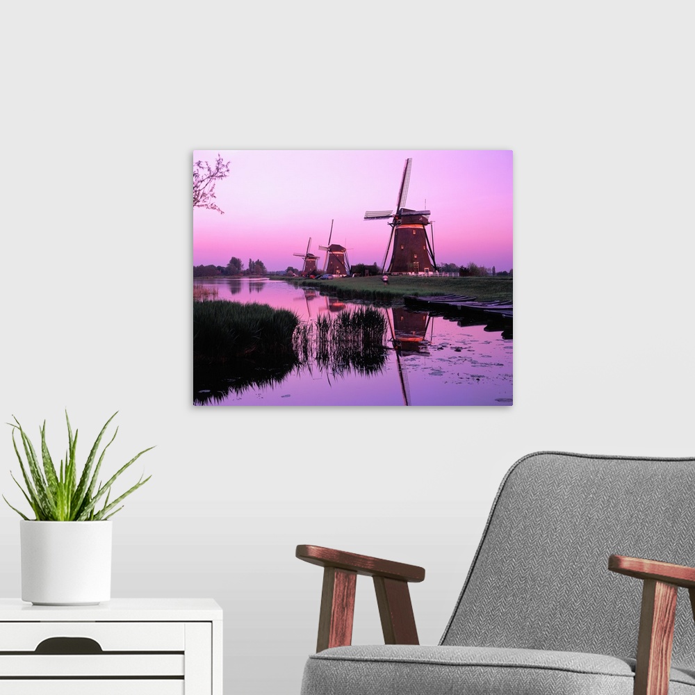A modern room featuring Netherlands, Leidschendam, Windmills