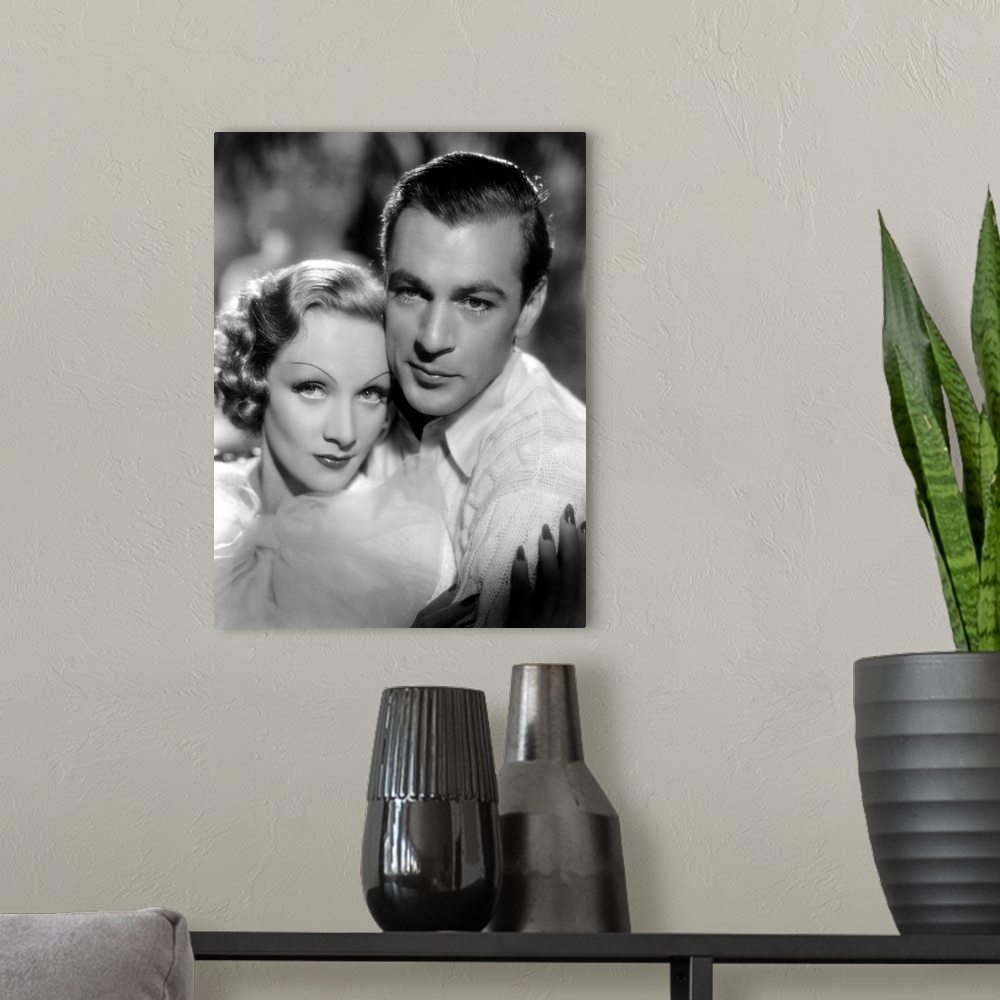 A modern room featuring DESIRE, Marlene Dietrich, Gary Cooper, 1936.