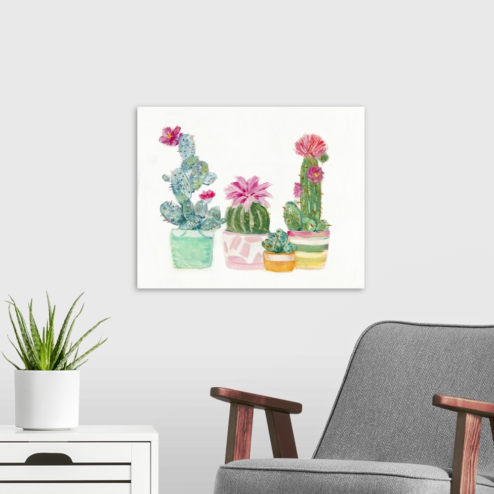 A modern room featuring Cacti Conglomerate II