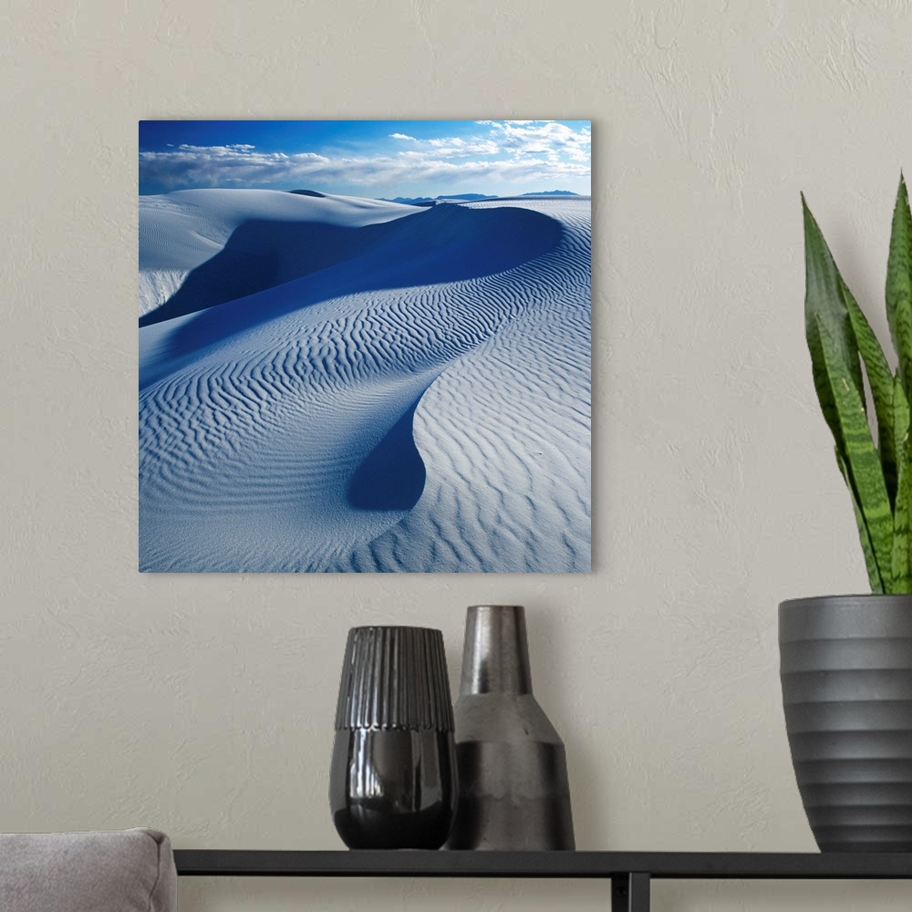 A modern room featuring Sand Dune