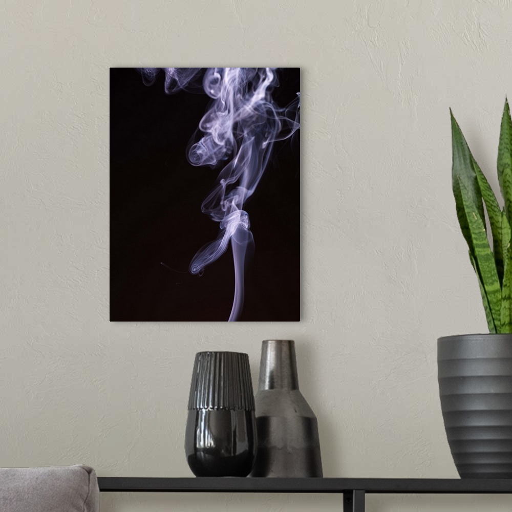 A modern room featuring Smoke