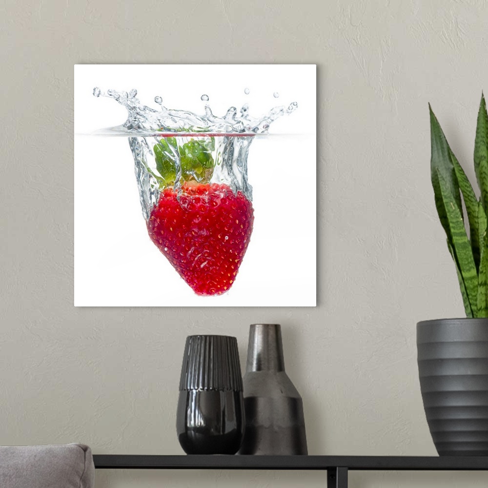 five gum strawberry flood Art Print for Sale by fridge's freezer