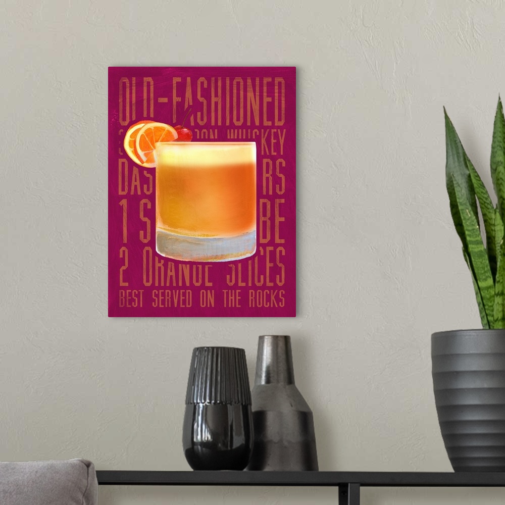 Old Fashioned (vertical) Wall Art, Canvas Prints, Framed Prints, Wall