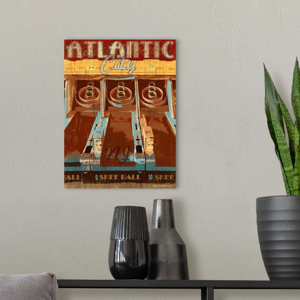 A modern room featuring Nd Atlantic City
