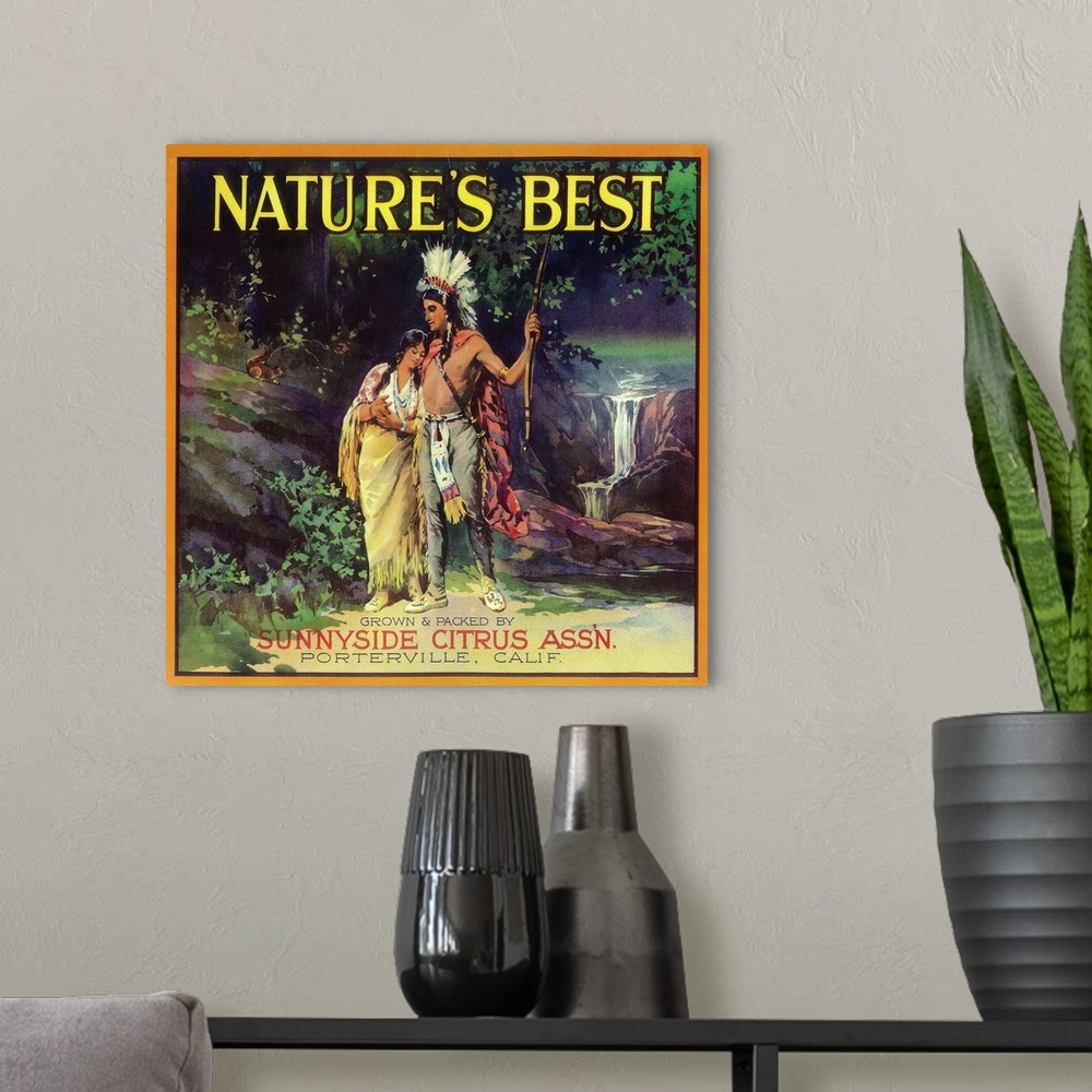 A modern room featuring Nature's Best Orange Label, Porterville, CA