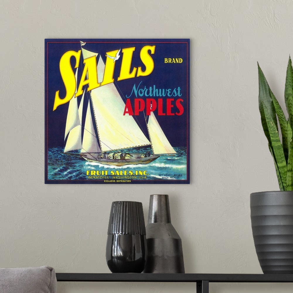 A modern room featuring Sails Apple Label, Wenatchee, WA