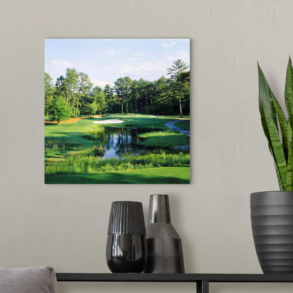 A modern room featuring Pine Needles Lodge and Golf Club, Pinehurst, Moore County, North Carolina