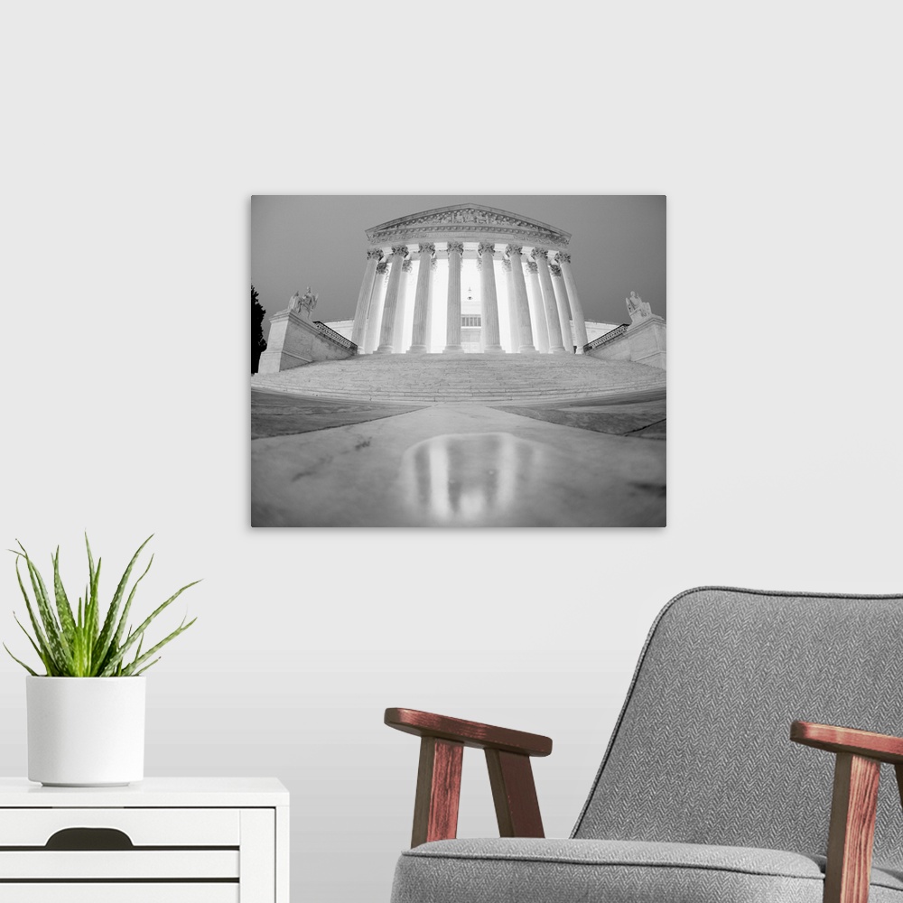 A modern room featuring US Supreme Court Washington DC
