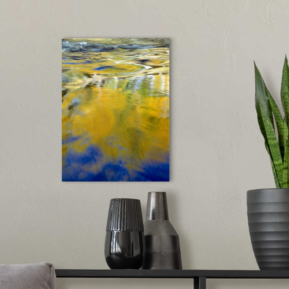 A modern room featuring Water Abstract