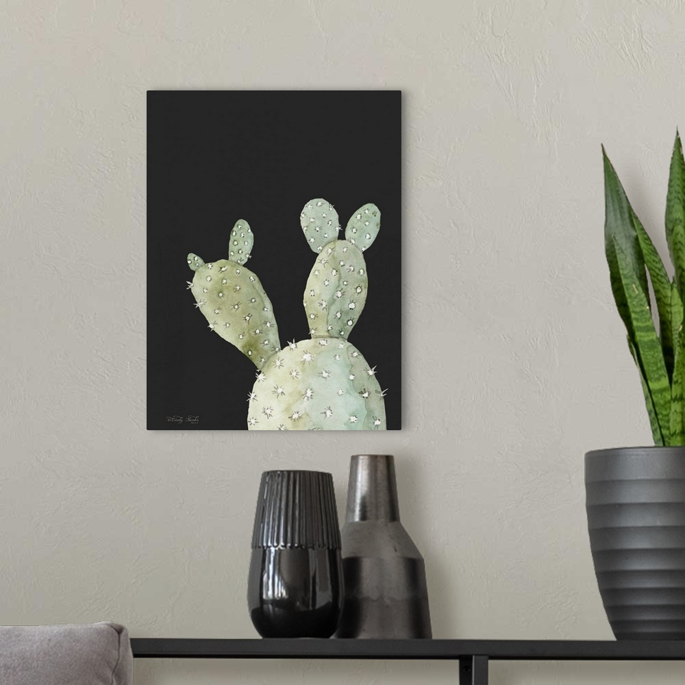 A modern room featuring Happy Cactus III