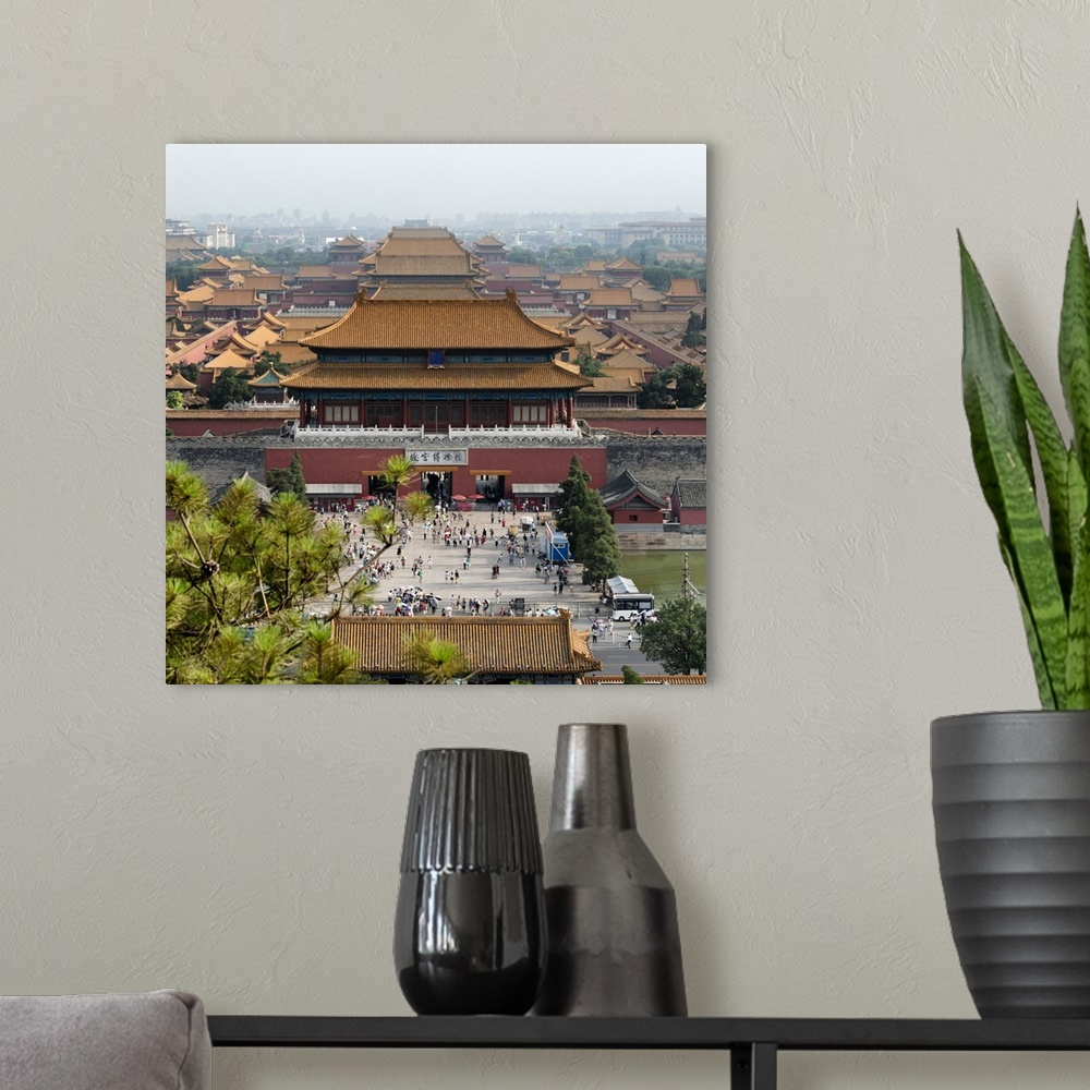 A modern room featuring Forbidden City, Beijing, China 10MKm2 Collection.