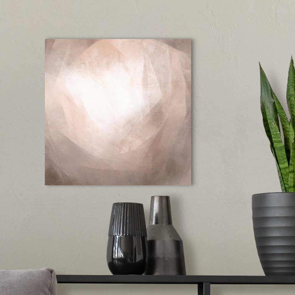 A modern room featuring Blush Prism I