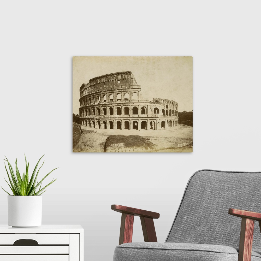 A modern room featuring The Colosseum