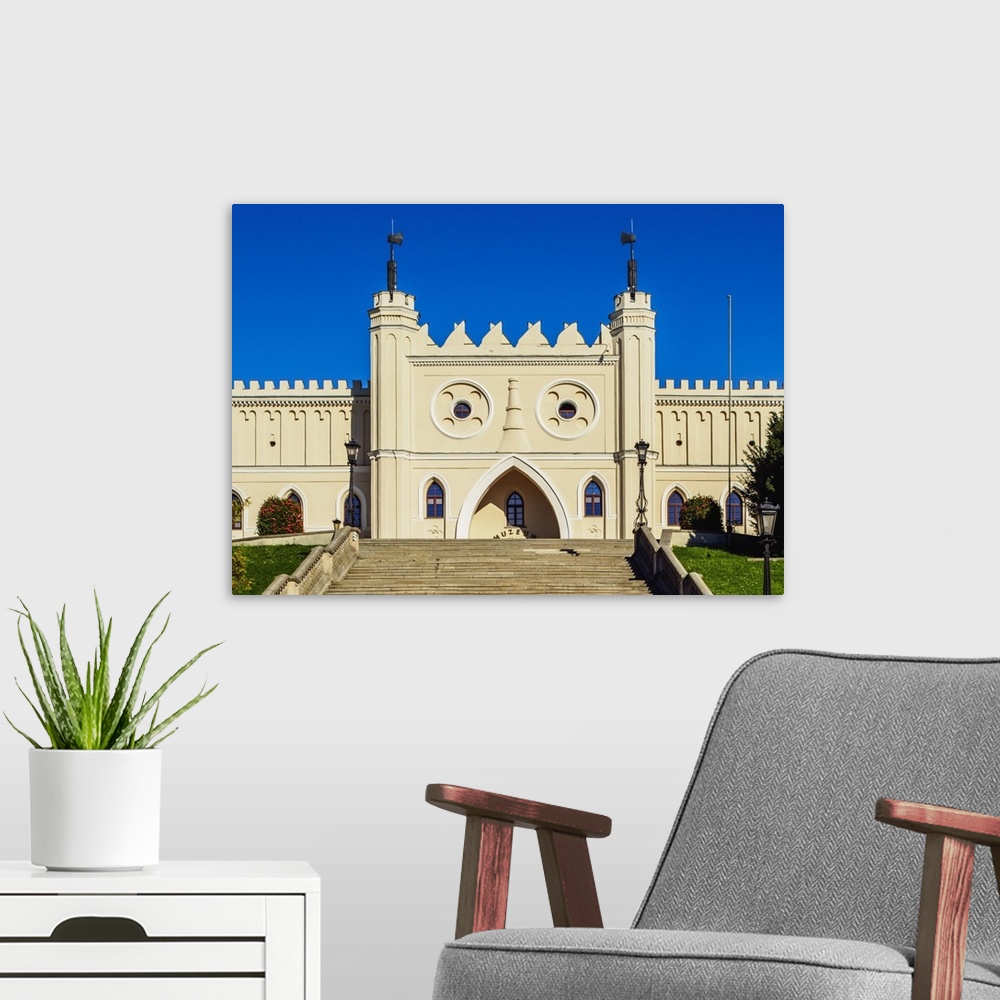 A modern room featuring Lublin Castle, Old Town, City of Lublin, Lublin Voivodeship, Poland