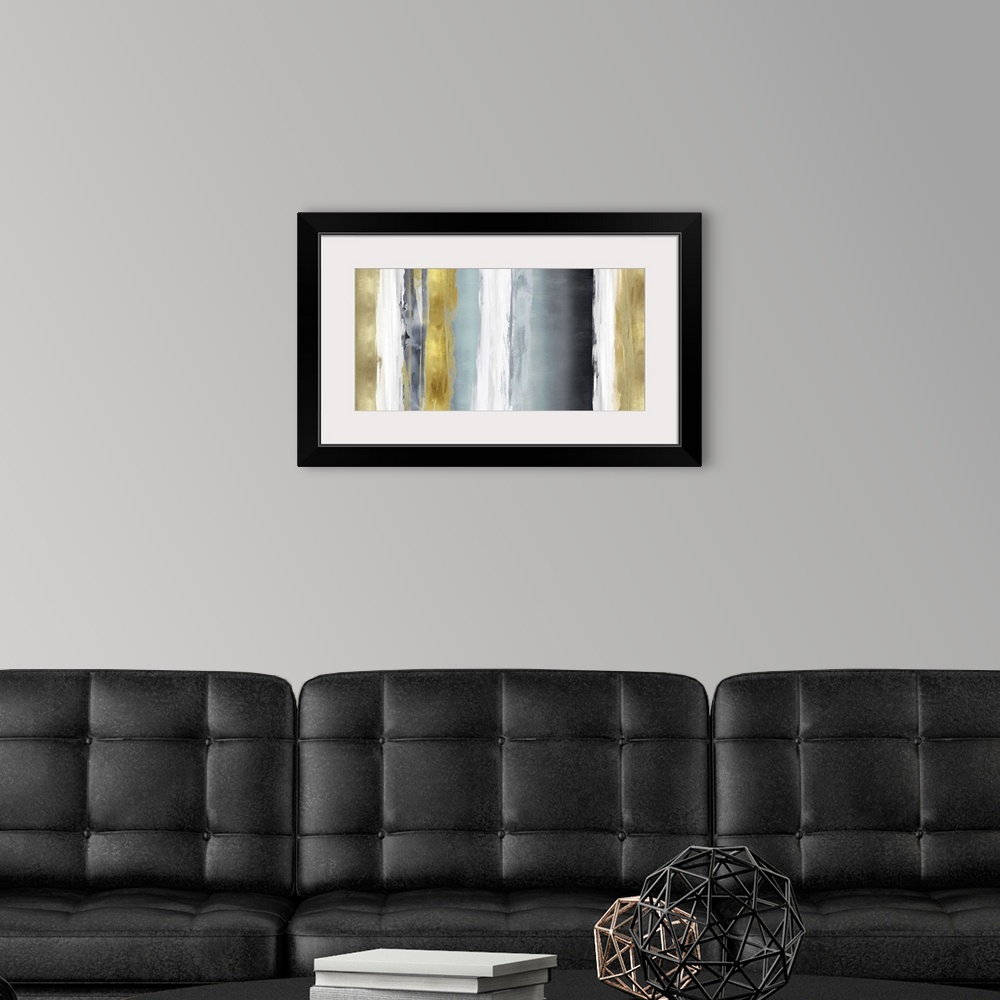 A modern room featuring Abstract 5 Tones Muted
