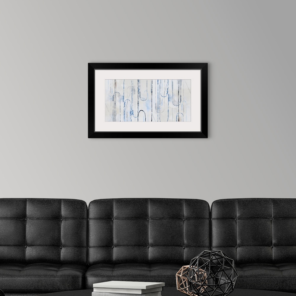 A modern room featuring Blue Paper Clips
